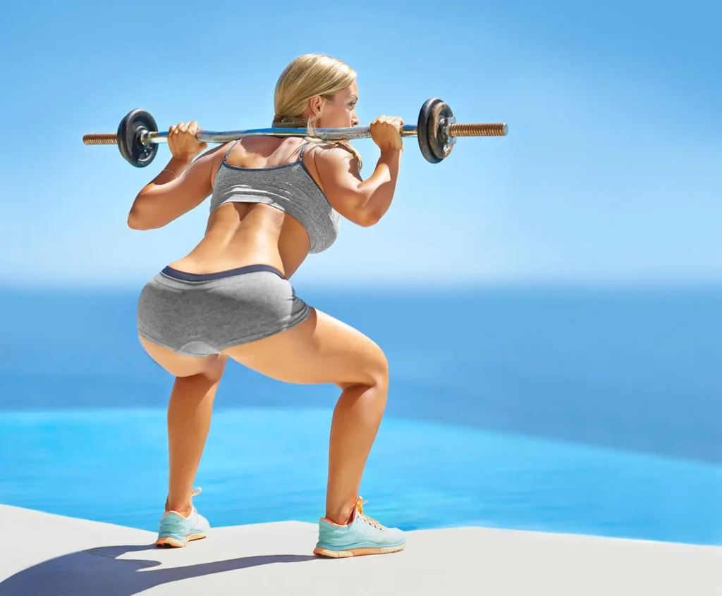 A person lifting dumbbells, focusing on arm muscles Wokingham 	