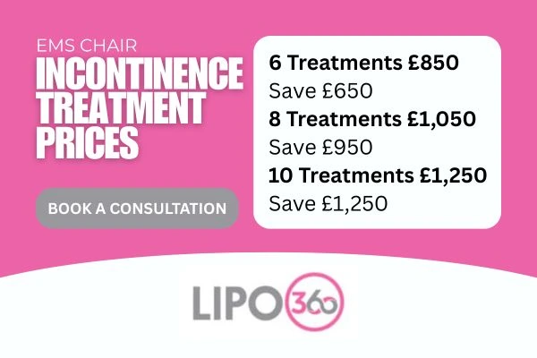See our incontinence treatment prices Wokingham 	!