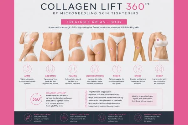 Collagen Lift 360 Wokingham 	 for areas of the body.
